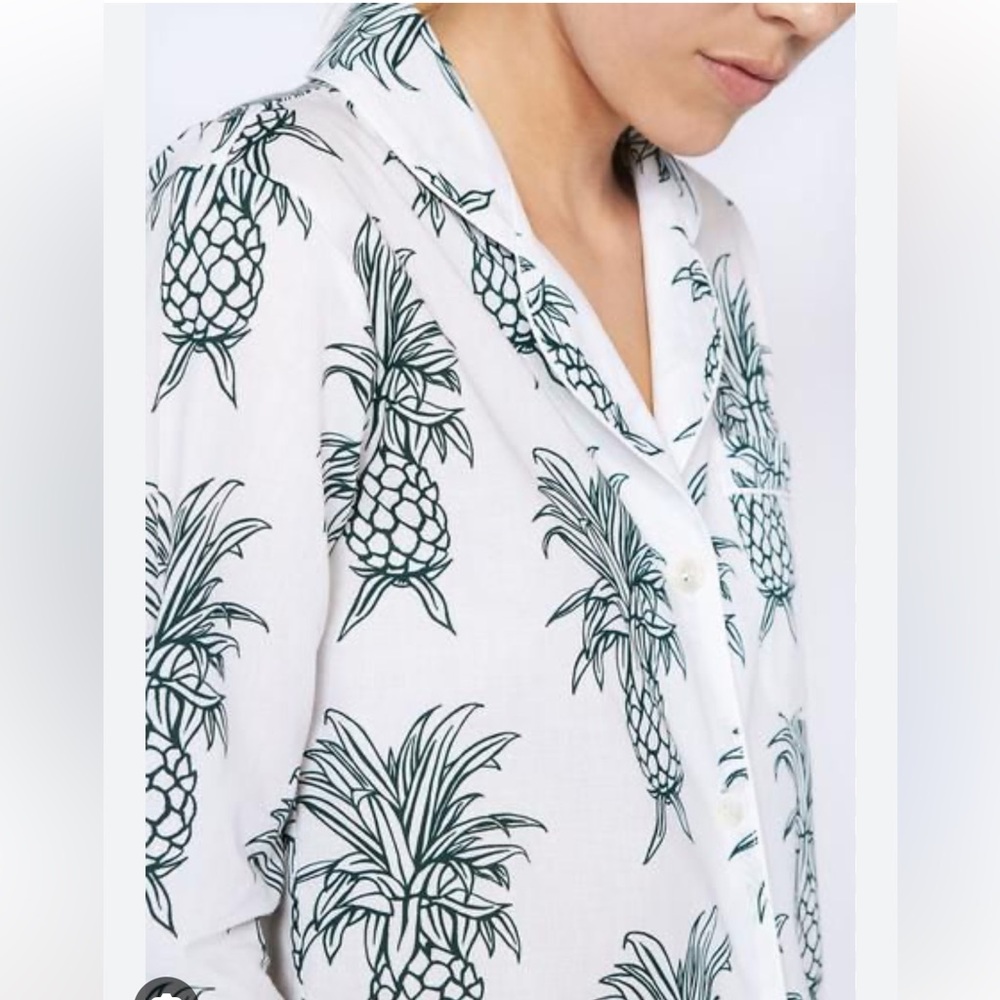 Desmond & Dempsey Howie Pineapple Pjs XS
